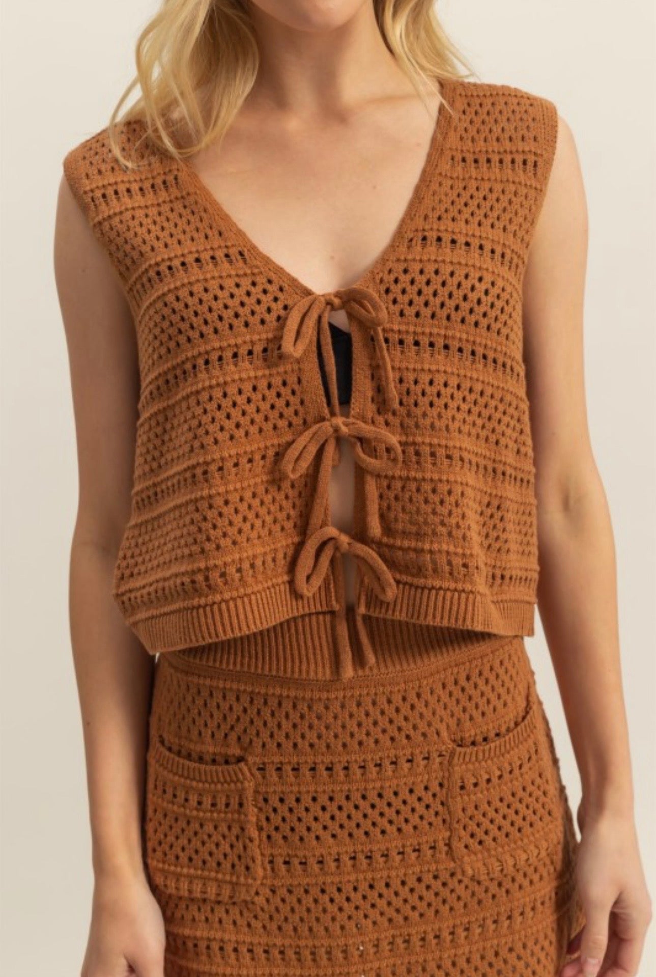 Camel crochet set