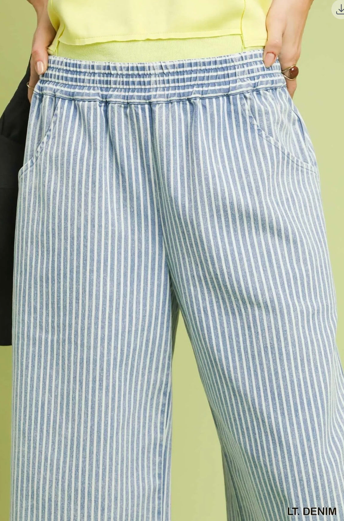 Stripe denim jeans S@L