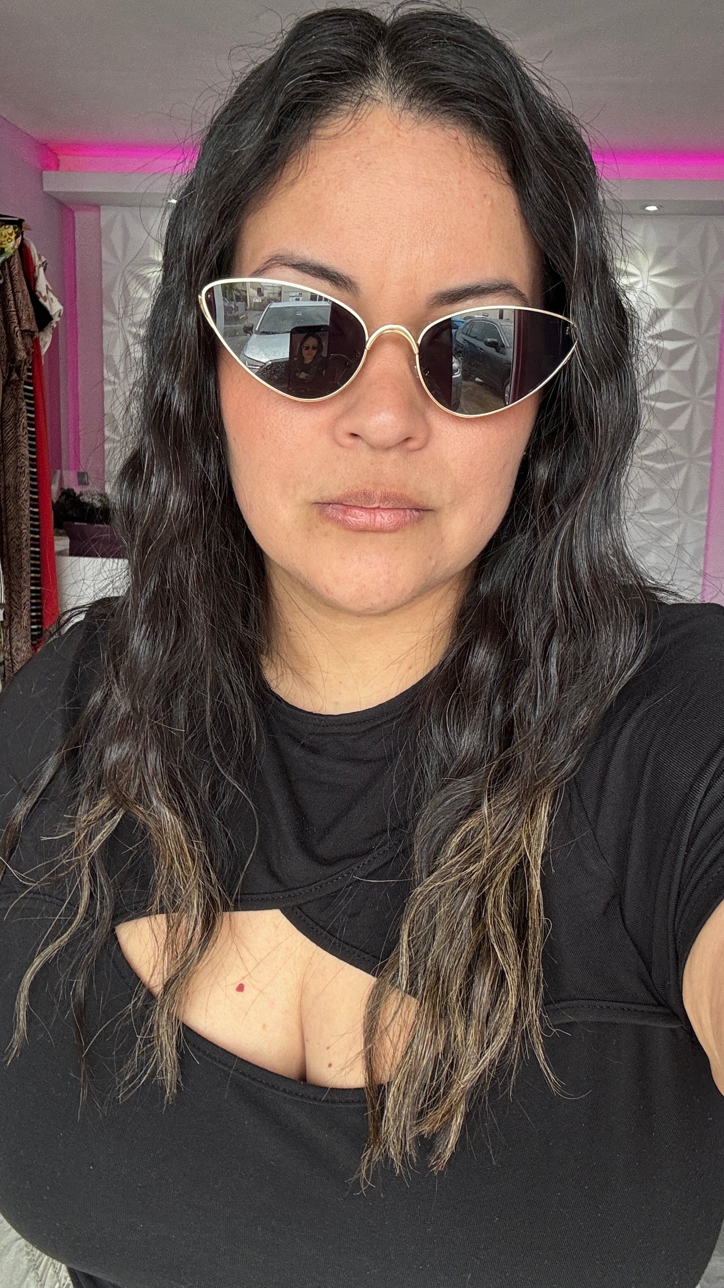 Cat eye sunglasses