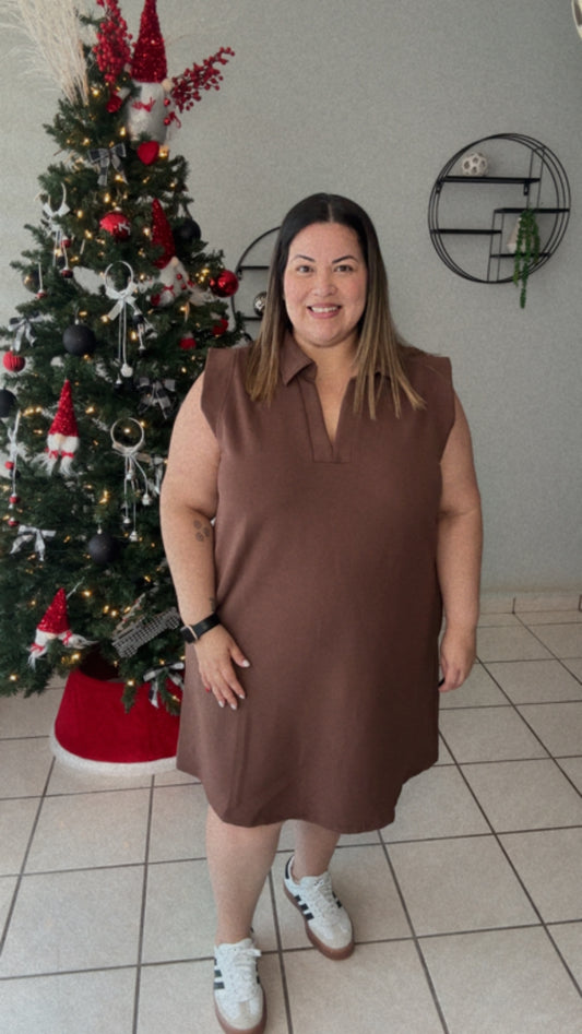 Brown dress