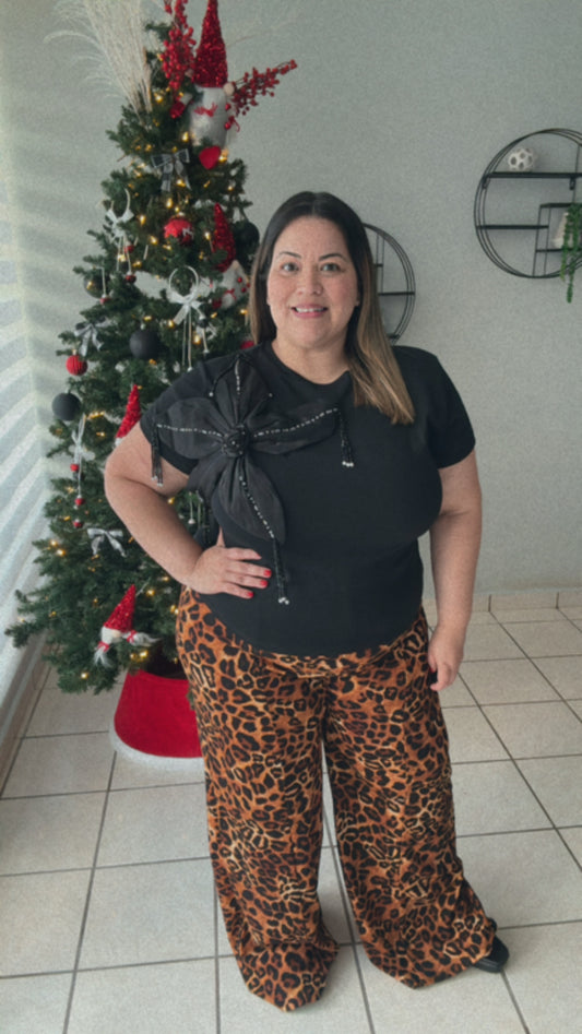 Leopard pants