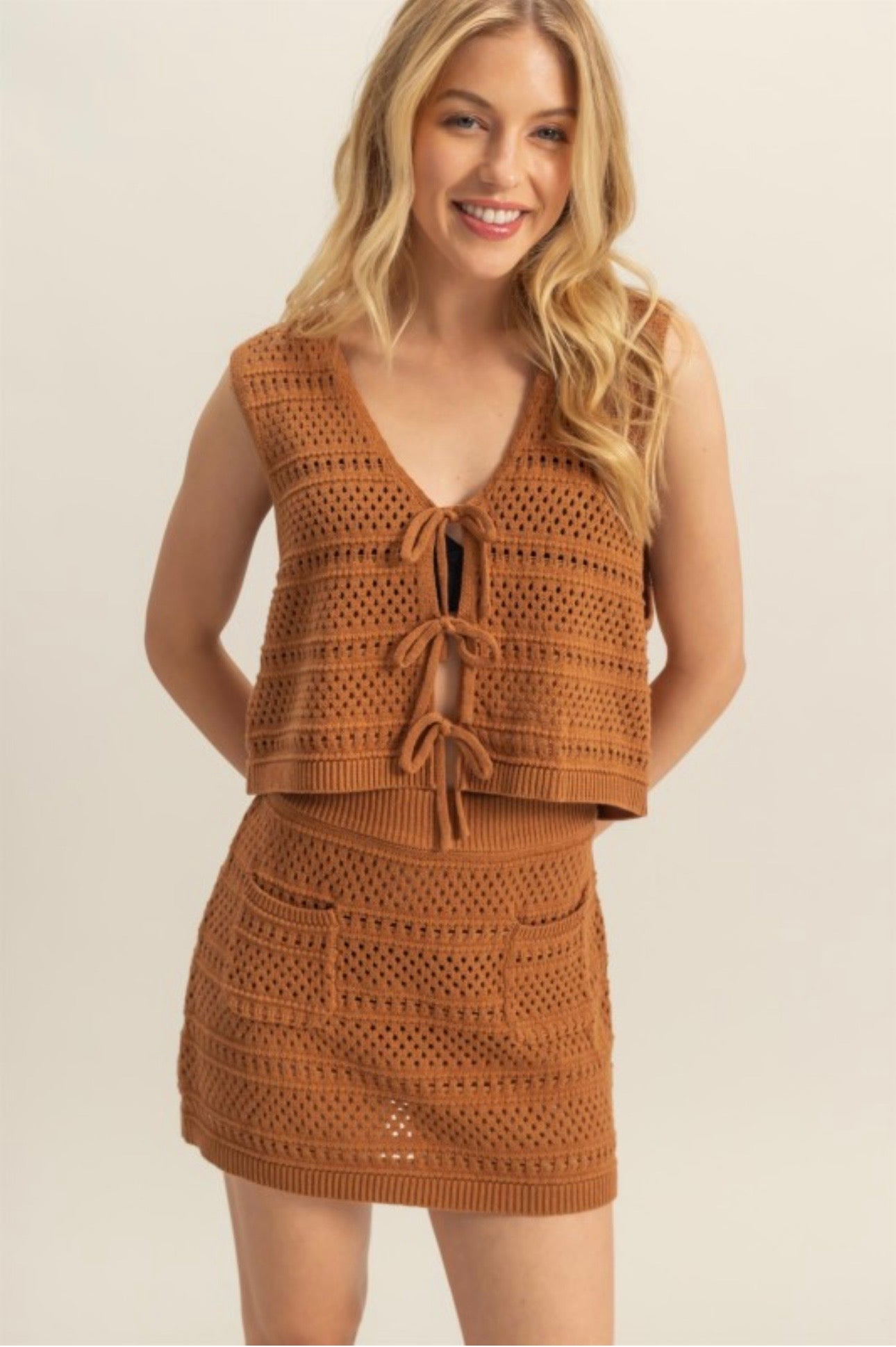 Camel crochet set