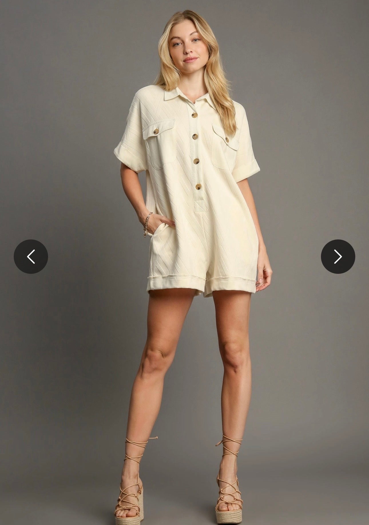 Ecru romper