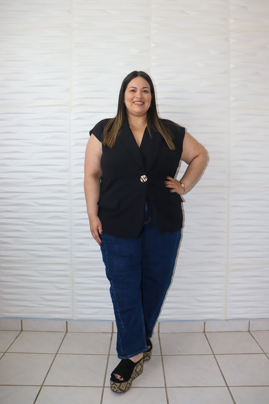 Black blazer “Vest”