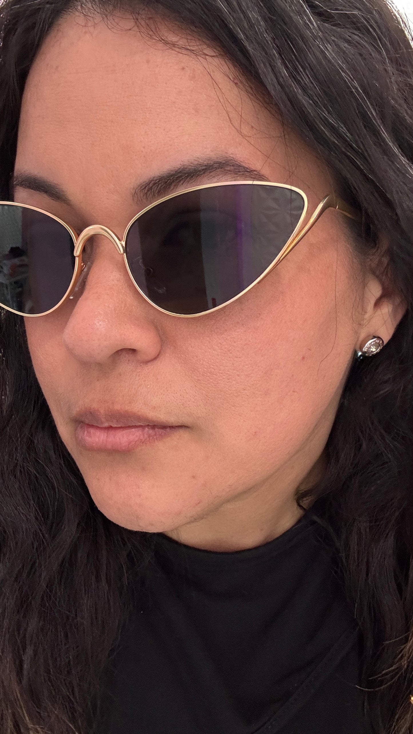Cat eye sunglasses