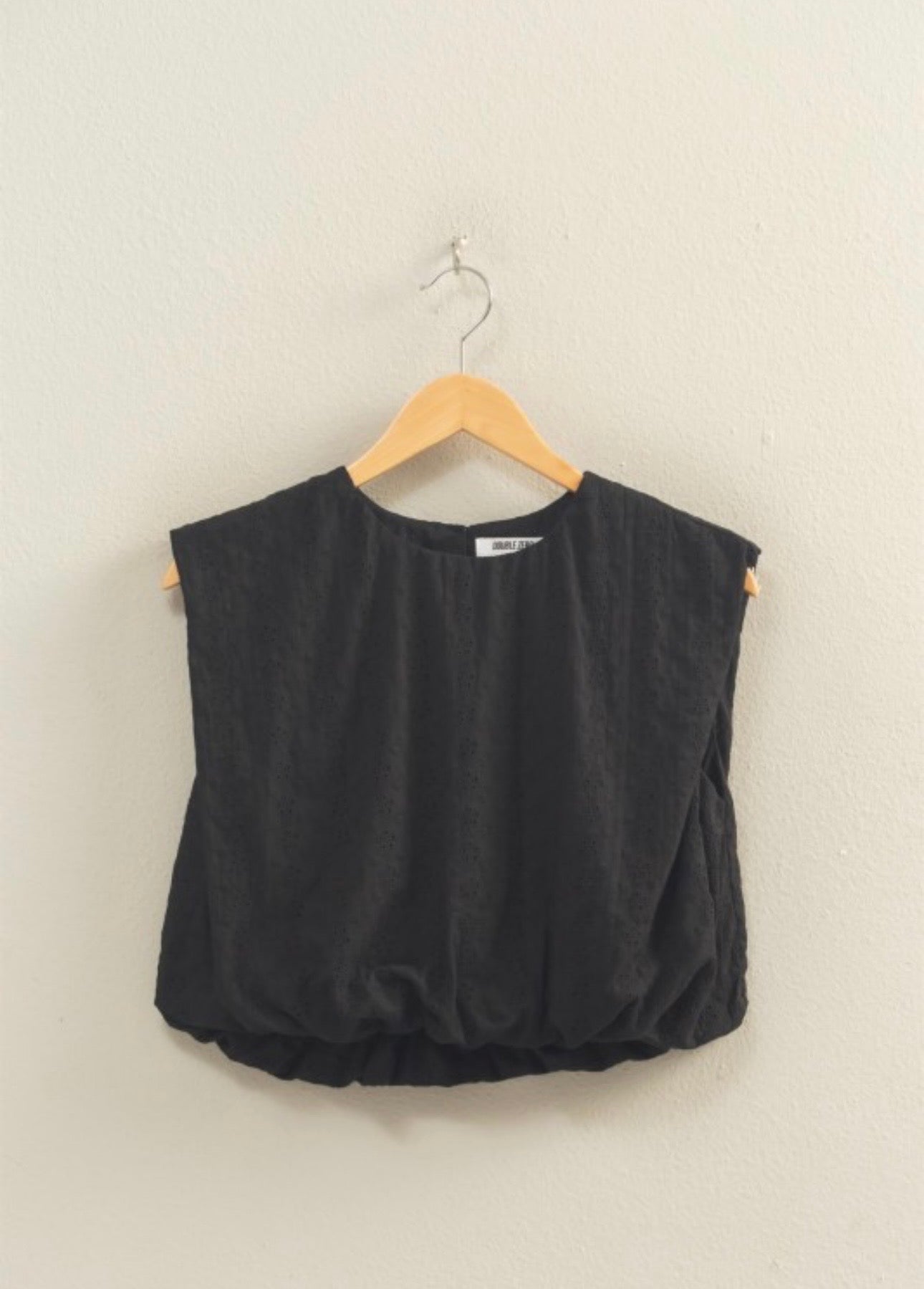 Black bubble top