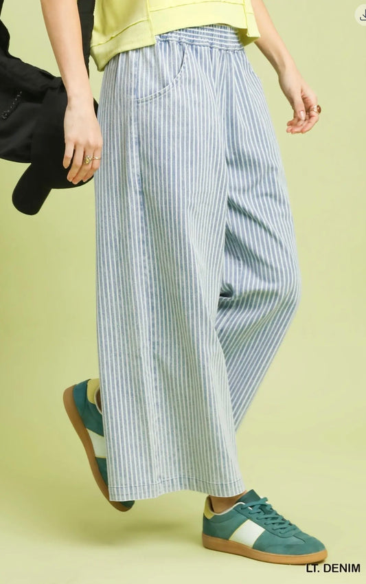 Stripe denim jeans S@L