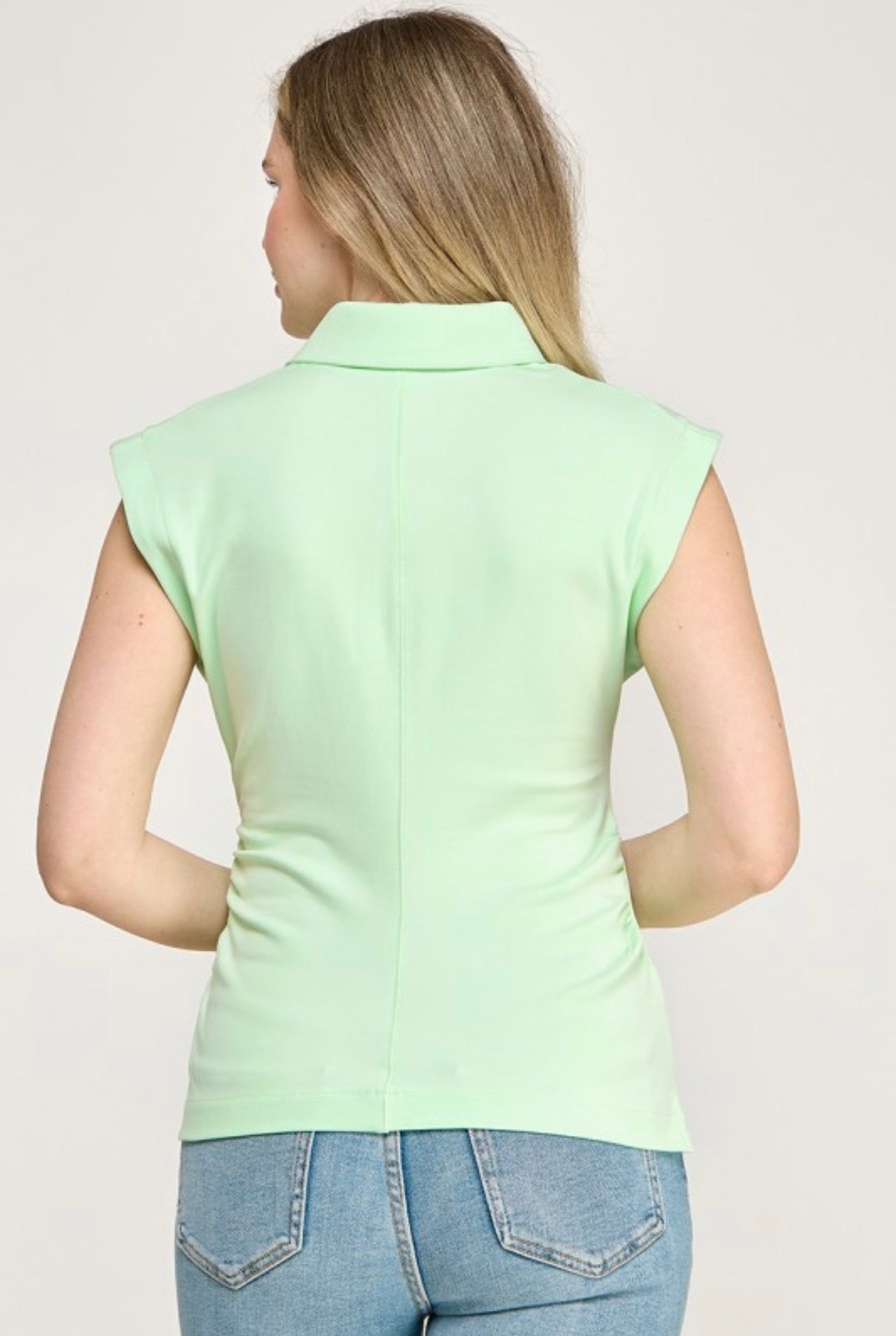 Buckle Mint top