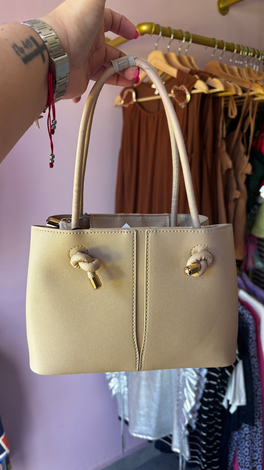 Ecru mini bag