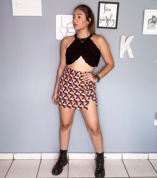 Slit skirt