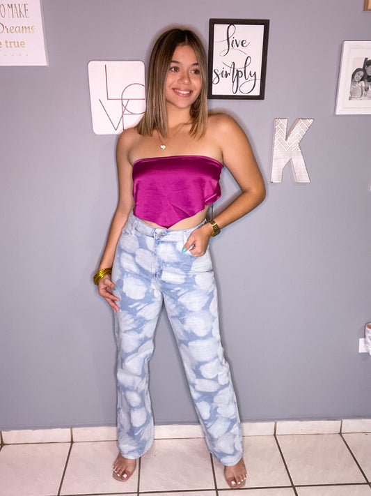 Washied denim