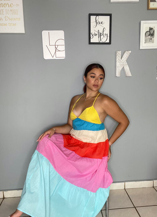Multicolor dress